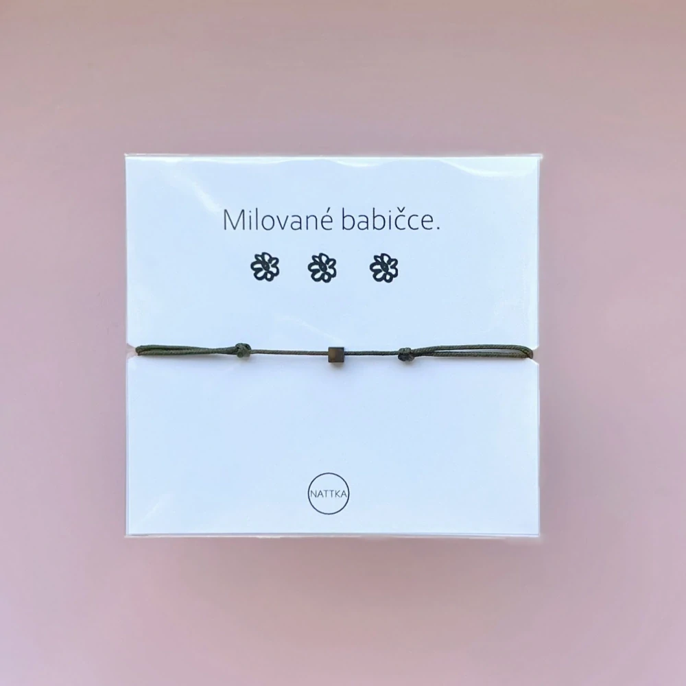 Milované babičce kostička