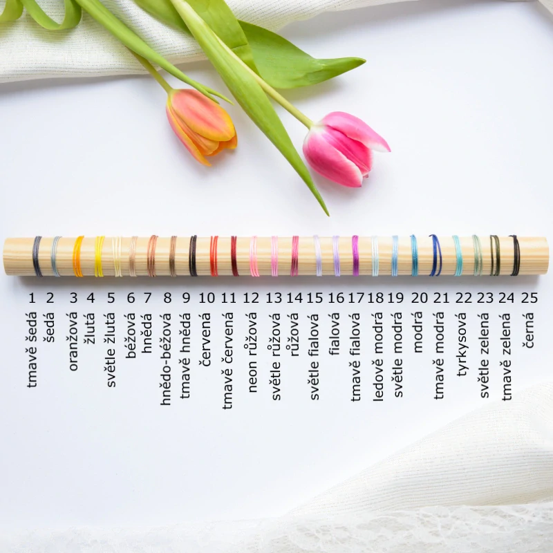 Personalizovaný náramek - text na přání - jméno a datum 12 mm