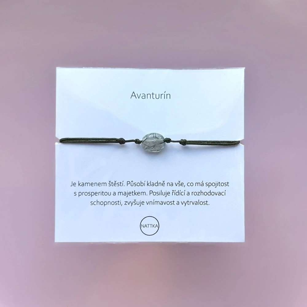 Avanturín náramek
