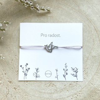 Pro radost - fialová holubička
