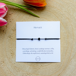 Hematit - mini srdíčko