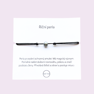 Říční perla modrá 