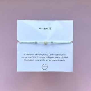 Amazonit náramek 