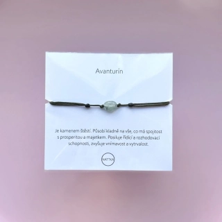 Avanturín náramek 