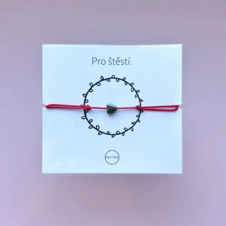 Pro štěstí - červené srdíčko