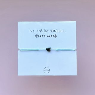 Nejlepší kamarádka modrý náramek 