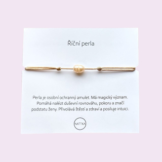Náramek říční perla 