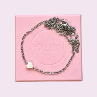 Náhrdelník srdce perleť