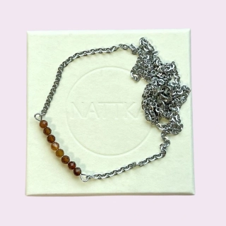 Náhrdelník granát 