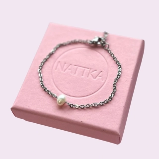 Náramek s říční perlou 